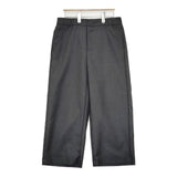 mizuiro-ind ウール混 イージースラックス パンツ グレー レディース ミズイロインド【中古】5-1126T∞