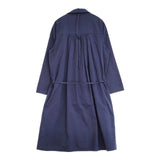 susuri ドロシーシャツコート 15-001 コットン ベルト付き コート ネイビー レディース ススリ【中古】6-0214M∞