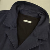 susuri ドロシーシャツコート 15-001 コットン ベルト付き コート ネイビー レディース ススリ【中古】6-0214M∞