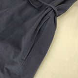 susuri ドロシーシャツコート 15-001 コットン ベルト付き コート ネイビー レディース ススリ【中古】6-0214M∞