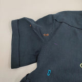 mina perhonen sunny hole リネン コート ワンピースコート abs3971 コート 23SS グリーン ネイビー レディース ミナペルホネン【中古】5-1014M♪