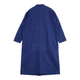 MHL. 595-6158500 DENIM CANVAS DRESS コットン プルオーバー ワンピース ブルー レディース エムエイチエル【中古】6-0214M∞