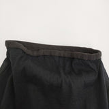 mame Sheer Draping Knitted Skirt サイズ1 定価60500円 ニット ロングスカート 25SS ブラック レディース マメクロゴウチ【中古】5-1014G♪