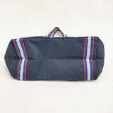 Anya Hindmarch 新品 イギリス限定TESCO UNIVERSAL BAG エコバッグ トートバッグ ネイビー レディース アニヤ・ハインドマーチ【中古】5-1014G♪