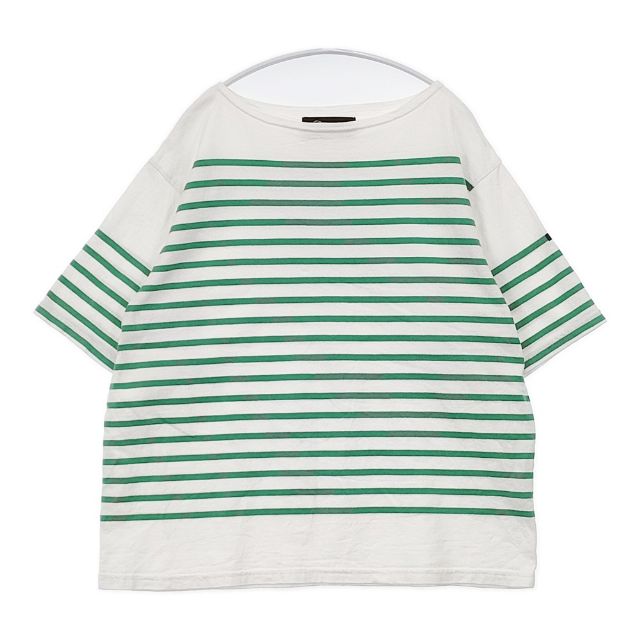 OUTIL バスクシャツ ボーダー サイズ0 半袖Tシャツ カットソー