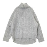 Spick and Span ハミルトンウール HAMILTONケーブルタートル セーター ニット グレー レディース スピックアンドスパン【中古】5-1126T∞