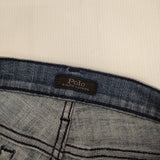 POLO RALPH LAUREN TOMPEINS SKINNY スキニー デニムパンツ ブルー レディース ポロ・ラルフローレン【中古】6-0205G∞