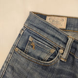 POLO RALPH LAUREN TOMPEINS SKINNY スキニーデニムパンツ デニムパンツ ブルー レディース ポロ・ラルフローレン【中古】6-0205G∞