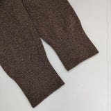 STAMP AND DIARY SD03WAK51 ウール ニット パンツ ブラウン レディース スタンプ アンド ダイアリー【中古】5-1126T∞