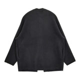 23区 未使用 【CLASSY.11月号掲載/洗える】ラクーンブレンドダブルフェイス ニットカーディガン 44 13G 定価33000円 24AW ブラック レディース 23区【中古】5-1128T♪