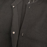 23区 未使用 【CLASSY.11月号掲載/洗える】ラクーンブレンドダブルフェイス ニットカーディガン 44 13G 定価33000円 24AW ブラック レディース 23区【中古】5-1128T♪