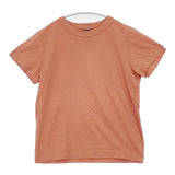 homspun 天竺半袖Tシャツ 定価6050円 241-6271 サイズM 半袖Ｔシャツ カットソー オレンジ レディース ホームスパン【中古】6-0601S∞
