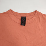homspun 天竺半袖Tシャツ 定価6050円 241-6271 サイズM 半袖Ｔシャツ カットソー オレンジ レディース ホームスパン【中古】6-0601S∞