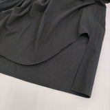 the last flower 単調な空間 Hand smocking bloues 定価53900円 ブラウス シャツ 25AW ブラック レディース ザラストフラワー【中古】5-1014M♪