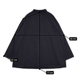 veritecoeur 2枚仕立てジャケット コットンラミー ウェザー生地 VC-2407 ジャケット ネイビー レディース ヴェリテクール【中古】6-0205M∞