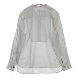 MARGARET HOWELL COTTON VOILE サイズ1 578-4253003 シアー 長袖シャツ 24AW グレー レディース マーガレットハウエル【中古】5-1014M♪