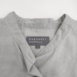 MARGARET HOWELL COTTON VOILE サイズ1 578-4253003 シアー 長袖シャツ 24AW グレー レディース マーガレットハウエル【中古】5-1014M♪