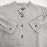 MARGARET HOWELL COTTON VOILE サイズ1 578-4253003 シアー 長袖シャツ 24AW グレー レディース マーガレットハウエル【中古】5-1014M♪