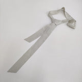 MARGARET HOWELL SOFT COTTON CHAMBRAY 1 定価42900円 ストライプシャツ 25AW ホワイト グレー レディース マーガレットハウエル【中古】5-1014M♪