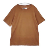 MHL. 596-7266500 コットンリネン 半袖Ｔシャツ カットソー ブラウン メンズ エムエイチエル【中古】6-0507S∞