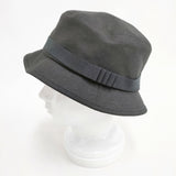 mature ha MIL Linen Canvas Boonie Hat サイズM マチュアーハミル ハット ブラック レディース【中古】6-0216M◎