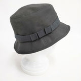 mature ha MIL Linen Canvas Boonie Hat サイズM マチュアーハミル ハット ブラック レディース【中古】6-0216M◎