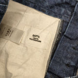 OUTIL PANTALON ARLES 28インチ インディゴ デニムパンツ ネイビー レディース ウティ【中古】6-0205G∞