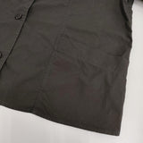 MHL. SHIRT 595-4253503 サイズ2 定価26400円 オープンカラー 長袖シャツ 24AW ダークブラウン レディース エムエイチエル【中古】5-1022M♪