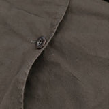 MHL. SHIRT 595-4253503 サイズ2 定価26400円 オープンカラー 長袖シャツ 24AW ダークブラウン レディース エムエイチエル【中古】5-1022M♪