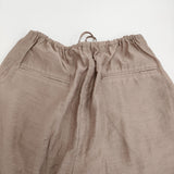 blurhms Ny-Vi-Li Side Seamless Slacks サイズW0 定価40700円 BHS25S011 イージーパンツ 25SS ピンクベージュ レディース ブラームス【中古】5-1022M♪