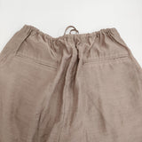 blurhms Ny-Vi-Li Side Seamless Slacks サイズW0 定価40700円 BHS25S011 イージーパンツ 25SS ピンクベージュ レディース ブラームス【中古】5-1022M♪