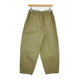 heavenly C/L Broad Tapered Pnats ブロードテーパードパンツ 2423141 ワッシャー加工 パンツ カーキ レディース ヘブンリー【中古】6-0205G∞