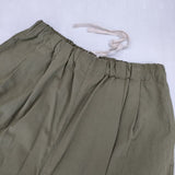 heavenly C/L Broad Tapered Pnats ブロードテーパードパンツ 2423141 ワッシャー加工 パンツ カーキ レディース ヘブンリー【中古】6-0205G∞