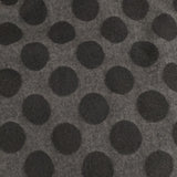 NATURAL LAUNDRY ドットジャガードタックドロースカート 7245C-014 ギャザー ウール混 ロングスカート チャコールグレー ブラック レディース ナチュラルランドリー【中古】5-1111T△