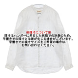 SOUTIENCOL/KURASHI&Trips リネンピンタック CANCLINIリネン 長袖シャツ ホワイト レディース スチアンコル/クラシアンドトリップス/北欧、暮らしの道具店【中古】6-0326M∞
