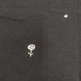 atelier naruse 刺繍 マフラー ストール ネイビー レディース アトリエナルセ【中古】5-1128G◎