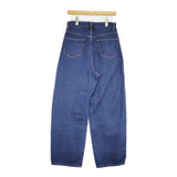 Edition エッセンシャルデニムカービングパンツ 定価23100円 サイズ38 インディゴ 25SS ブルー レディース エディション【中古】5-1022G♪