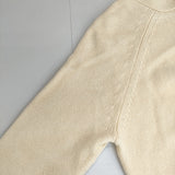 BALLSEY 11-02-15-02466 ウールシルクリリヤーン Vネックカーディガン 定価39600円 カーディガン アイボリー レディース ボールジー【中古】5-1111T△