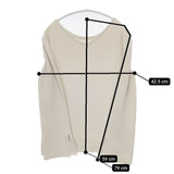 DES PRES 22-02-01-02006 ミラノリブ ボートネックプルオーバー 定価28600円 セーター ニット アイボリー レディース デプレ【中古】5-1111T△