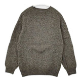 JOHN TULLOCH ウール スコットランド製 セーター ニット グレー レディース ジョンタロック【中古】5-1204T∞