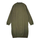 MICA & DEAL une promenade ウール混 ハイネック ニット ワンピース カーキ レディース マイカ＆ディール【中古】5-1204T∞