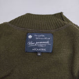 MICA & DEAL une promenade ウール混 ハイネック ニット ワンピース カーキ レディース マイカ＆ディール【中古】5-1204T∞