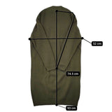 MICA & DEAL une promenade ウール混 ハイネック ニット ワンピース カーキ レディース マイカ＆ディール【中古】5-1204T∞