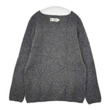 nor easterly tradition スコットランド製 ウール セーター ニット グレー レディース ノーエストリートラディション【中古】5-1204T∞