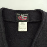 Johnson Woolen Mills ウールナイロン アメリカ製 サイズS メルトン ベスト ネイビー レディース ジョンソンウーレンミルズ【中古】5-1111T△