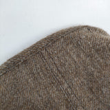 QUARTERLY 13040440904130 ウール カシミヤ混 カシュクール 日本製 ワンピース ブラウン レディース クォータリー【中古】5-1111T△