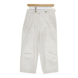 maison de SOIL コットン 日本製 サイズ1 パンツ ホワイト レディース メゾンドソイル【中古】6-0326M∞
