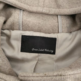 green label relaxing SCダッフルコートLONG 40 ウール 3625-139-1523 定価27500円 ベージュ レディース グリーンレーベルリラクシング【中古】5-1127A♪