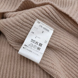 MARGARET HOWELL TWISTED CASHMERE WOOL 定価46200円 日本製 578-4263009 ニット 24AW ピンク レディース マーガレットハウエル【中古】5-1022T♪