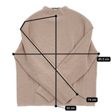 MARGARET HOWELL TWISTED CASHMERE WOOL 定価46200円 日本製 578-4263009 ニット 24AW ピンク レディース マーガレットハウエル【中古】5-1022T♪